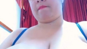 BBW Latina Huge Tits Webcam. Hue from DATES25.COM